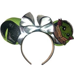 The Child Bounty Hunter Mouse Headband Mickey Minnie Ears grogu Mandalorian